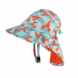 Αντηλιακό Cape Καπέλο 6-24μηνών UPF50 Sunhat Lobster Zoocchini ZOO15067