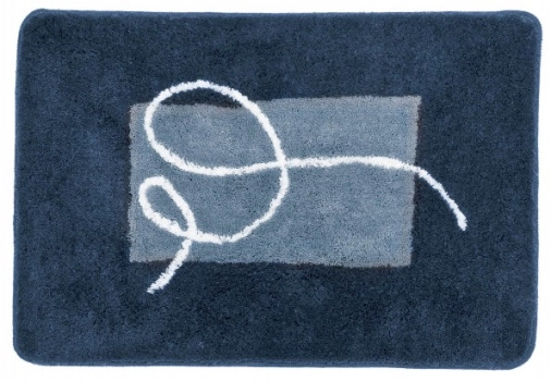 Ταπέτο Μπάνιου 60x90εκ. Carcassonne Blue Sealskin 291713624