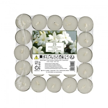 Κερί Ρεσώ Σετ 25τμχ Αρωματικό Γιασεμί Art Et Lumiere 05145