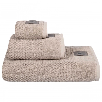 Πετσέτα Βαμβακερή Σώματος 80x160εκ. Premium 4116 Taupe Greenwich Polo Club