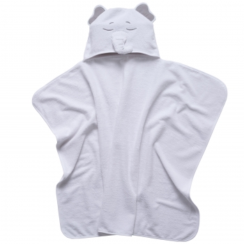 Κάπα Bebe Βαμβακερή 70x90εκ. Smile 4896 Λευκή Das Baby