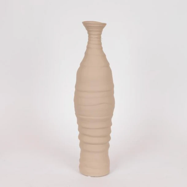 Βάζο Κεραμικό Μόκα 12x12x48εκ. ESTHETI 819-00598