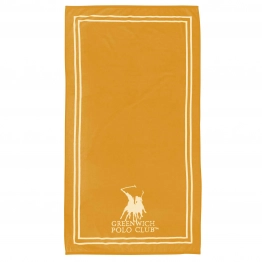 Πετσέτα Θαλάσσης Βαμβακερή 90x170εκ. Essential 4051 Κρεμ-Ώχρα Greenwich Polo Club