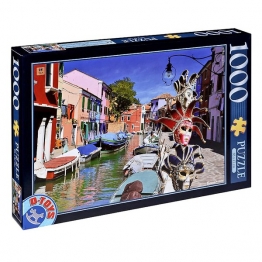 Παζλ 1000τμχ Burano Ιταλία Σε Κουτί 39x27εκ. D-toys 69-1833