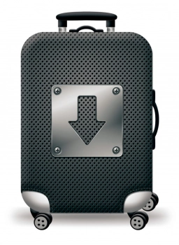 Κάλυμμα Βαλίτσας Medium 56-61εκ. Amber Arrow AM250-02