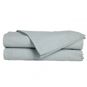 Σεντόνι Μεμονωμένο Polycotton Υπέρδιπλο Με Λάστιχο 160x200+35εκ. Casual 5451 Green Das Home