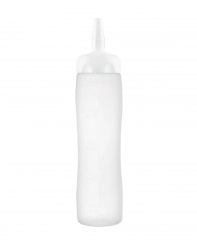 Μπουκάλι Σάλτσας Σως Πλαστικό Διάφανο 500ml Araven AR00001377