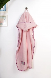 Κάπα Με Κέντημα Bebe 75x85εκ. Unicorn 187 Pink Dimcol
