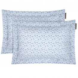 Ζεύγος Μαξιλαροθήκες Oxford Βαμβακερές 50x70+5εκ. Loft 2376 Grey Greenwich Polo Club