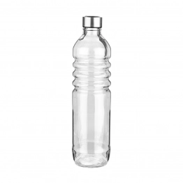 Μπουκάλι Γυάλινο-Μεταλλικό Διάφανο Estia 1250ml-8,7x33,2εκ. 01-21900