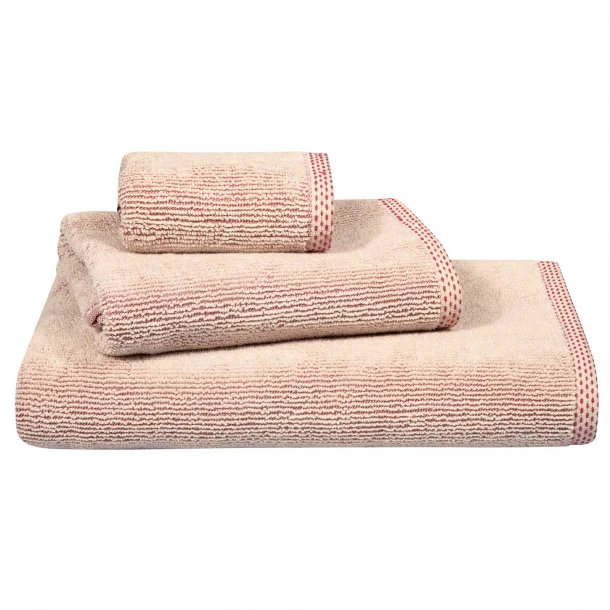 Σετ Πετσέτες 3τμχ Βαμβακερές Cozy 4125 Nude Greenwich Polo Club