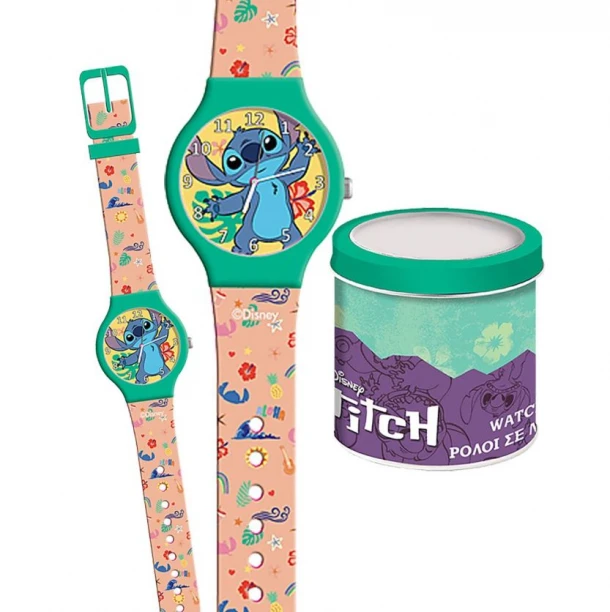 Ρολόι Χειρός Παιδικό Lilo & Stitch Disney 20-1374