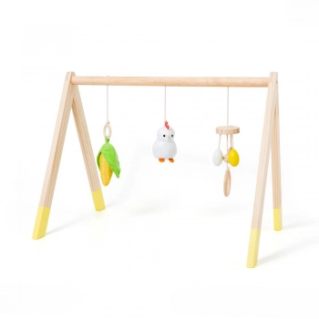 Γυμναστήριο Ξύλινο Farm 66εκ. Little Big Friends BTL302849