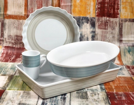 Πυρίμαχο Πορσελάνης Σε 2 Αποχρώσεις Pinelies 41εκ. CRYSPO TRIO 26.470.85