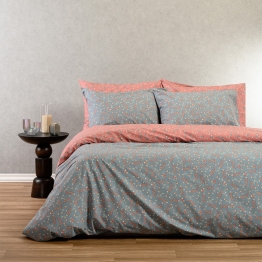 Σετ Σεντόνια Polycotton Διπλά Με Λάστιχο 150x200+32εκ. Cesare Jean Casual Line Melinen 20005287