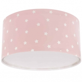 Φωτιστικό Οροφής Πλαφονιέρα Starlight Pink 33x16,5εκ. ANGO 82216S