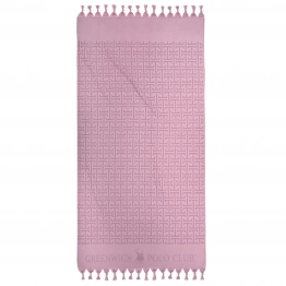 Πετσέτα Θαλάσσης-Παρεό Βαμβακερή 90x170εκ. Essential 4058 Nude Greenwich Polo Club