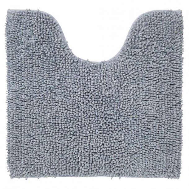 Ταπέτο Λεκάνης Chenille 55x60εκ. Misto Grey Sealskin 294617012