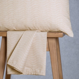 Σετ Σεντόνι Με 2 Μαξιλαροθήκες Βαμβακερό Υπέρδιπλο Με Λάστιχο 160x200+32εκ. Maverick Beige Ultra Line Mini Melinen 20005895