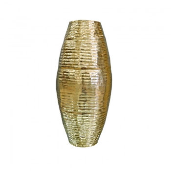 Βάζο Μεταλλικό Χρυσό Art Et Lumiere 19x39εκ. 10565