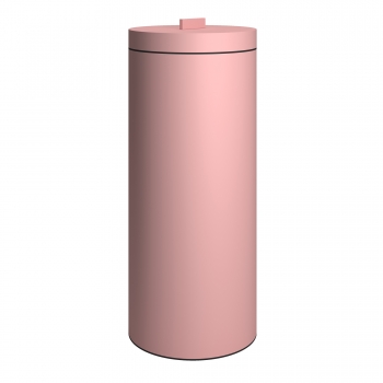 Καλάθι Απλύτων Ανοξείδωτο Matt Pink 26x60εκ.-30ltr Pam & Co 2560-303