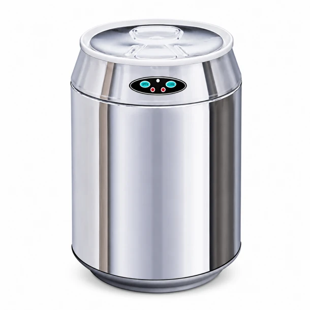Αυτόματος Κάδος Με Φωτοκύτταρο 6lt Chrome Φ24x29,5εκ. MRShome MRS4603004
