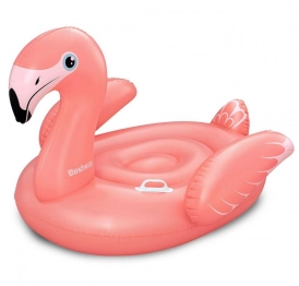 Φουσκωτό Θαλάσσης Flamingo Με Χειρολαβές 107x138εκ. Bestway 42-3304