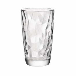 Ποτήρι Νερού Γυάλινο Διάφανο 470ml Diamond Rock Bormioli Rocco BR00350240