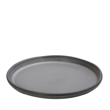 Πιάτο Φαγητού Ρηχό Stoneware Γκρι Canyon 30x30x2,8εκ. ESPIEL GMT406K2