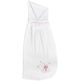 Κάπα Βαμβακερή 85x95εκ. Owl Ροζ 46061