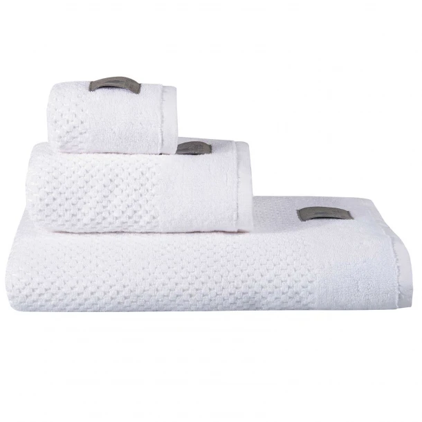 Πετσέτα Βαμβακερή Χεριών 30x50εκ. Premium 4115 Royal White Greenwich Polo Club