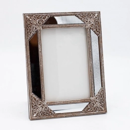 Κορνίζα Polyresin Ασημί 15x20εκ. ESTHETI 