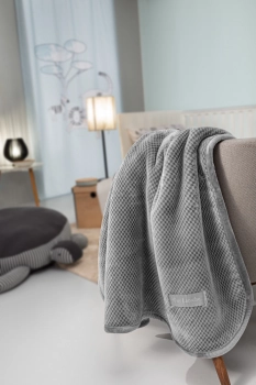 Βρεφική Κουβέρτα Πικέ Κούνιας 110x140εκ. Cheval Silver Guy Laroche