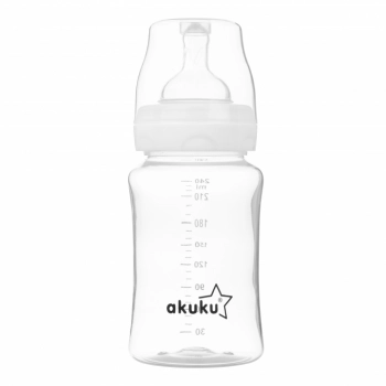 Μπιμπερό Κατά Των Κολικών 240ml akuku A0107