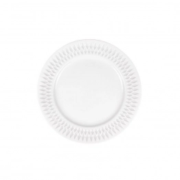 Πιάτο Φρούτου Πορσελάνης White PW43 Diamante Oriana Ferelli 20εκ. PRPW430003