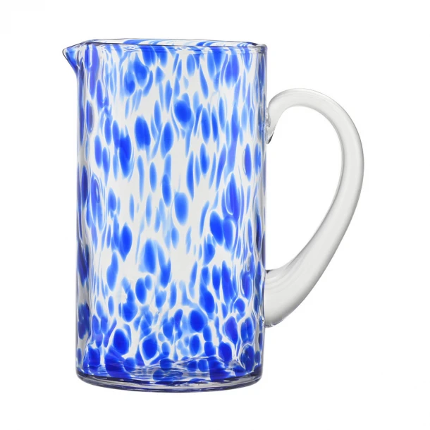 Κανάτα Γυάλινη 1400ml Μπλε Colorburst Estia 01-40840