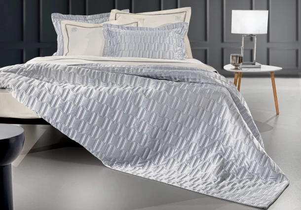Σετ Κουβερλί Microsatin King Size 240x250εκ. Brick Silver Guy Laroche