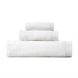 Πετσέτα Βαμβακερή Χεριών 30x50εκ. White Premium CRYSPO TRIO 02.100.01