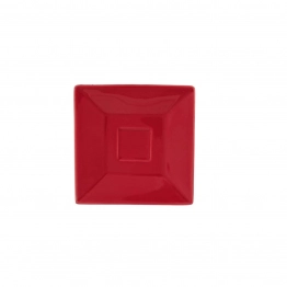 Πιατάκι Για Φλυτζάνι Espresso Πορσελάνης Κόκκινο Must Art Et Lumiere 12εκ. 06669