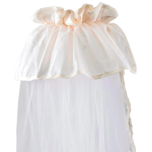 Κουνουπιέρα Λίκνου Nylon-Βαμβακερή 160x360εκ. Ecrou