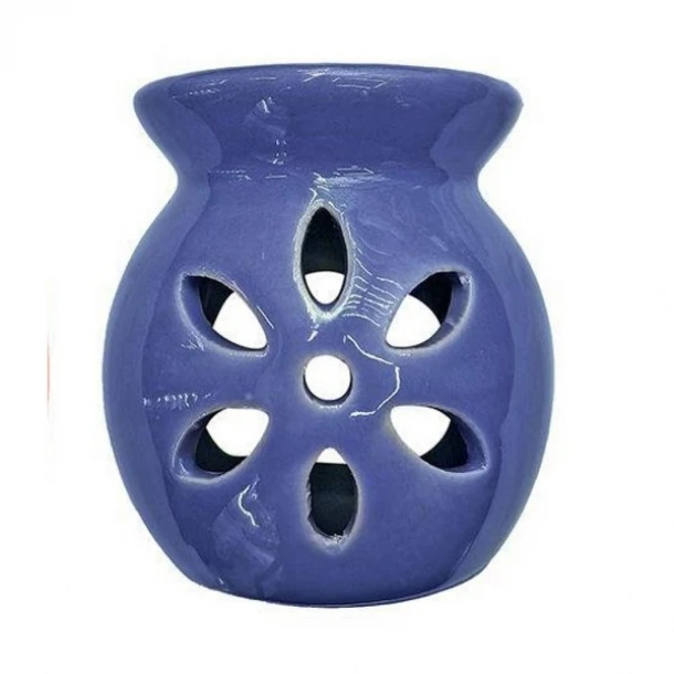 Αρωματιστής Κεραμικός Μπλε 8x8εκ. 24home 243012-3
