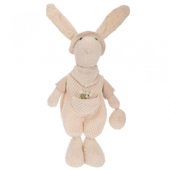 Λαγός Υφασμάτινος Μπεζ 29x16,5x60εκ. iliadis 89597