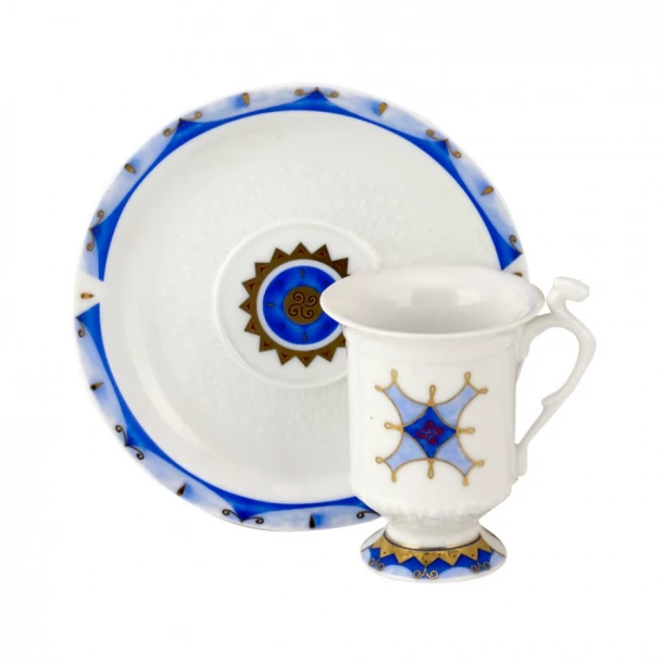 Σετ 6τμχ Φλυτζάνια Καφέ Πορσελάνης WM Collection 100ml NBR 439/4570