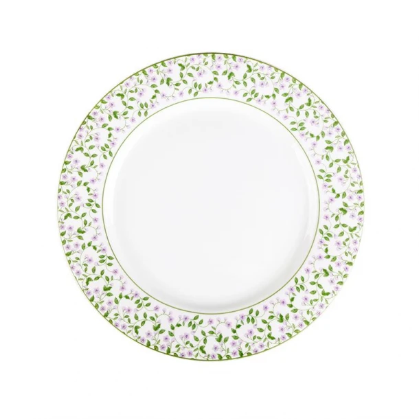 Πιάτο Ρηχό Πορσελάνης Λευκό Με Λουλούδια Floral 27εκ. Oriana Ferelli PR232450001