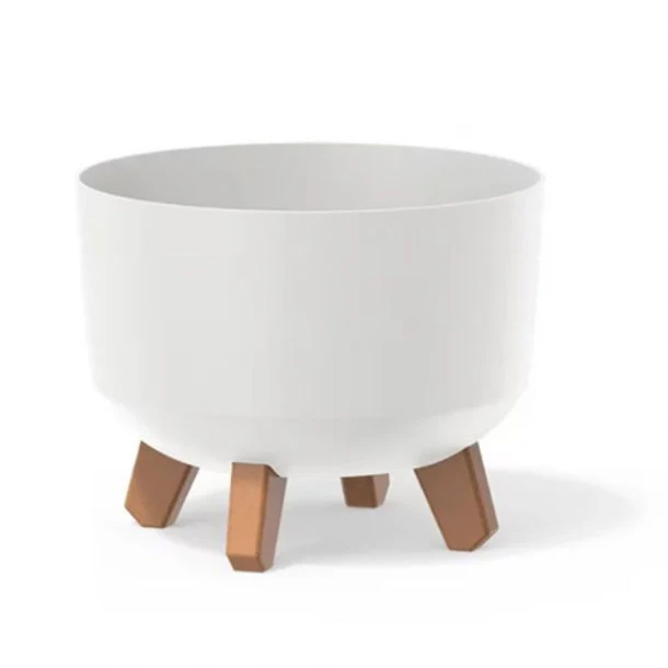 Κασπώ Πλαστικό Λευκό Φ24x19εκ. Gracia iliadis 387352