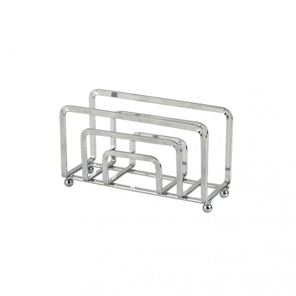 Χαρτοπετσετοθήκη Μεταλλική Inox 18x18x10εκ. ESPIEL MTT102