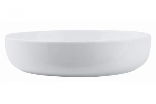 Μπωλ Σερβιρίσματος Πορσελάνης Λευκό Coupe Φ18,2x5,8εκ. Oriana Ferelli XGCQB00500