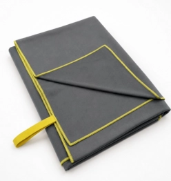 Πετσέτα Πισίνας Microfiber 80x160εκ. Easy Dry Grey
