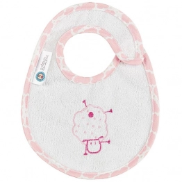 Σαλιάρα Polycotton Μικρή Sheep Ροζ 19191