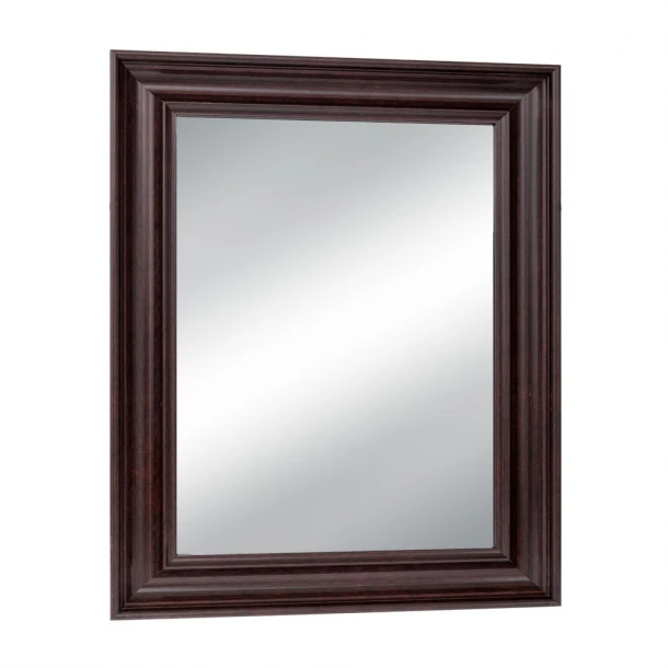 Καθρέπτης Τοίχου Πλαστικός (Εφέ Ξύλου) Καφέ 60x80εκ. iliadis 91867